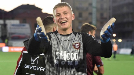 I calciatori della Salernitana per Accumoli