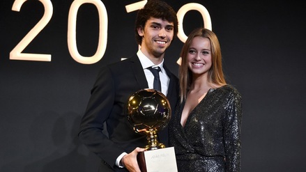 Joao Felix premiato con il Golden Boy 2019