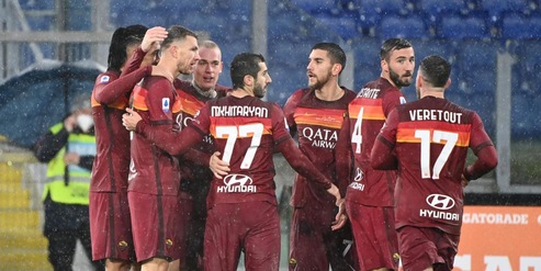 Roma-Sampdoria 1-0: Dzeko decide, Fonseca resta terzo