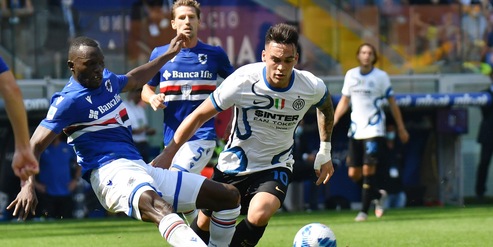 Sampdoria-Inter 2-2: Inzaghi frena in classifica, non basta Lautaro
