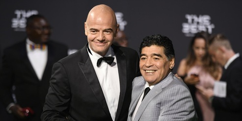 Mondiali, Infantino e la nostalgia di Maradona