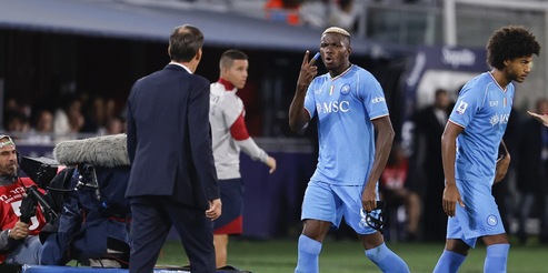 Napoli, faccia a faccia tra Osimhen e Rudi Garcia: cosa si sono detti