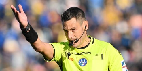 Frosinone-Juve, la moviola: Mariani sbaglia il disciplinare
