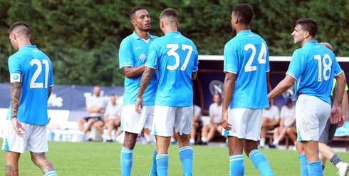 Napoli, buon esordio per Conte: al debutto a Dimaro è poker. Rivivi la diretta