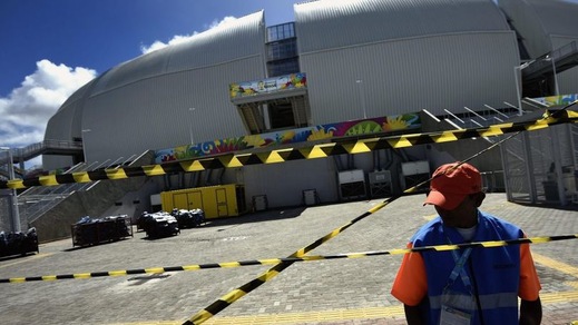 La pioggia flagella Natal, Italia-Uruguay a rischio