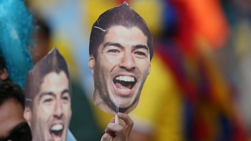 Mondiali, i bookmaker "mordono" Suarez