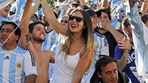 Argentini invadono Rio in attesa della finale