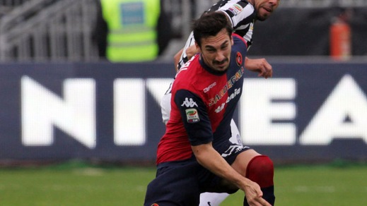 Serie A Cagliari, forfait di Astori. Problema al quadricipite
