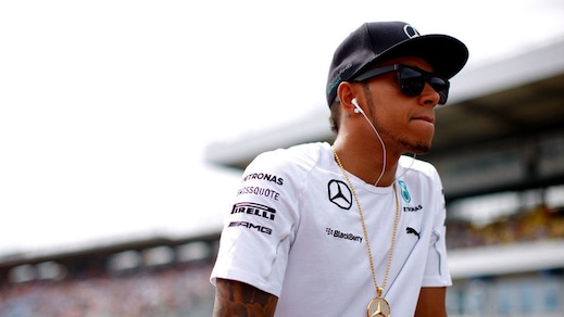 F1 Mercedes, Hamilton: «Dopo Germania ho problemi alla schiena»