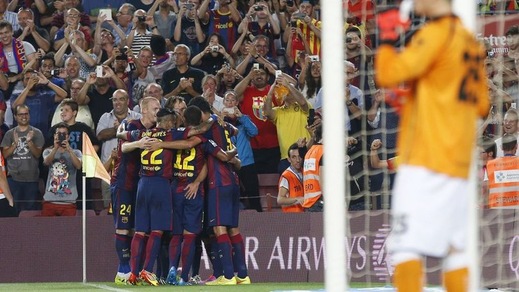Liga, il Barcellona comincia con un 3-0 all'Elche