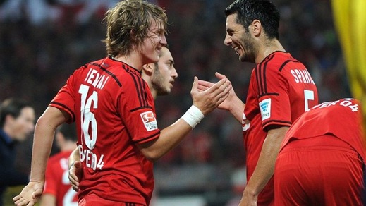 Bundesliga Leverkusen, 3-3 show. Jedvaj va ancora in gol
