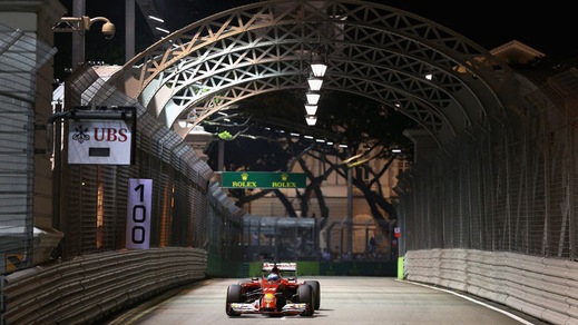 F1 Gp Singapore, Alonso: «Il podio è più vicino che mai»