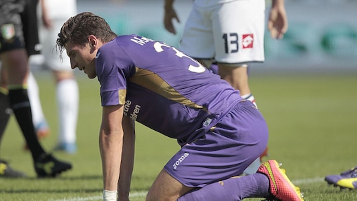 Serie A Fiorentina, Gomez ko. Tre settimane di stop