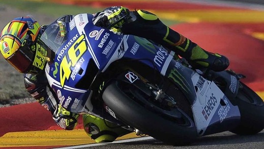 MotoGp, Aragon: il bis di Rossi a 10,00