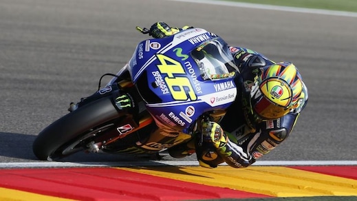 MotoGp Yamaha, Rossi: «Sto bene, sono già al 100%»