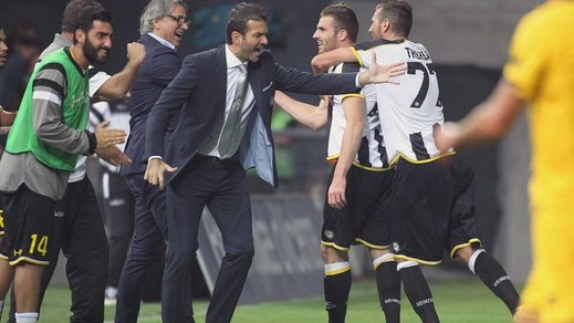 Serie A Udinese, Strama: «La classifica? Devo fare il pompiere»
