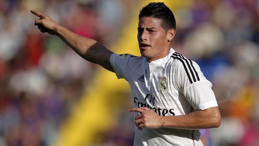 Liga Real Madrid, il sogno di James Rodriguez: «Vincere il Pallone d'Oro»