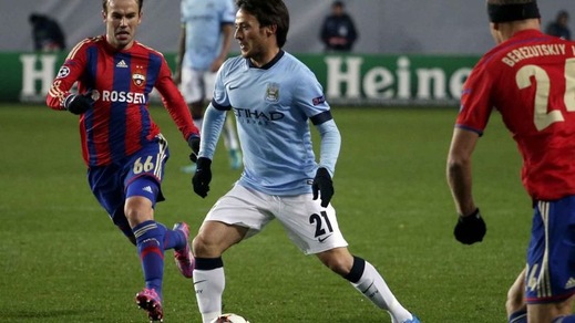 David Silva ko. A rischio la Roma
