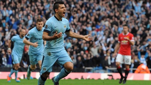 Premier, Aguero stende lo United. Il City vince il derby 1-0