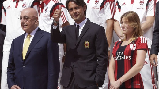 Milan, «Flirt Barbara Berlusconi-Inzaghi notizia falsa e inventata»