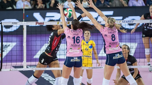 Volley: A1 Femminile, Novara ancora in vetta