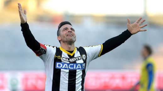 I cannonieri "puri": Di Natale in testa con Callejon