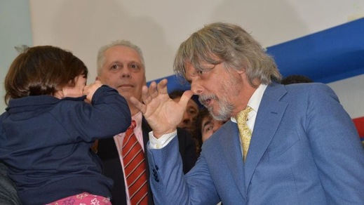 Sampdoria, Ferrero: «Auguri a chi ama il calcio senza astio»