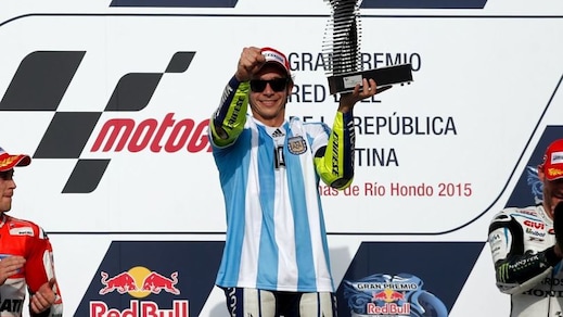 MotoGp Argentina: Rossi primo davanti a Dovizioso