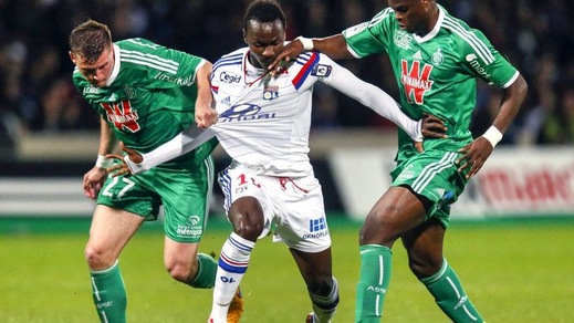 Ligue 1, il Lione frena con il St. Etienne ma aggancia il Psg in vetta