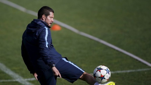 FOTO Per Real-Atletico scende in campo anche Simeone