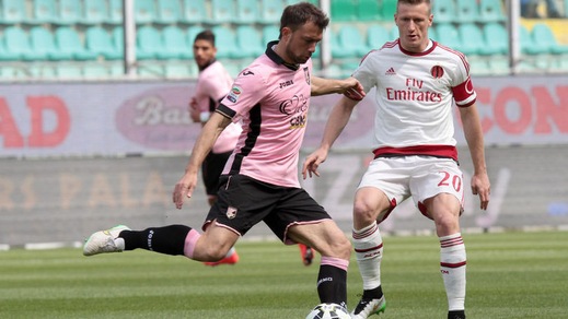 Palermo, ok Vazquez: in gruppo con Rigoni