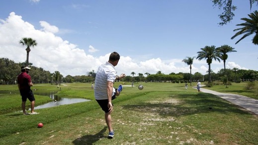 FOTO Chic e pop sullo stesso campo: arriva il calcio-golf