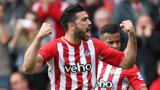 Premier League, 34ª giornata: Pellè super, Lamela-gol. Balotelli titolare, ma a secco