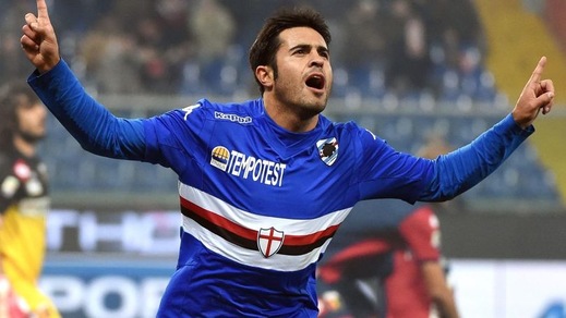 Stagione finita per Eder: lesione del collaterale