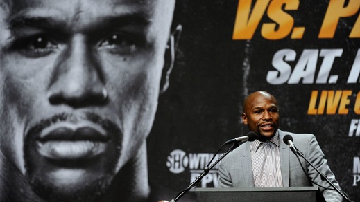 Boxe, Mayweather campione a 1,57