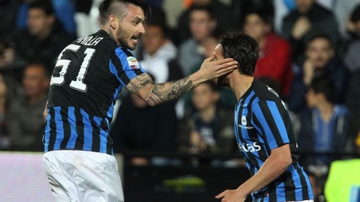 FOTO Cesena-Atalanta 2-2: la doppietta di Pinilla