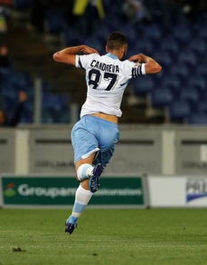 FOTO Lazio-Parma 4-0: Candreva, il gol è per la figlia
