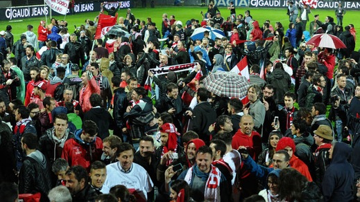 FOTO Il Carpi vola in serie A. Che festa al Cabassi!