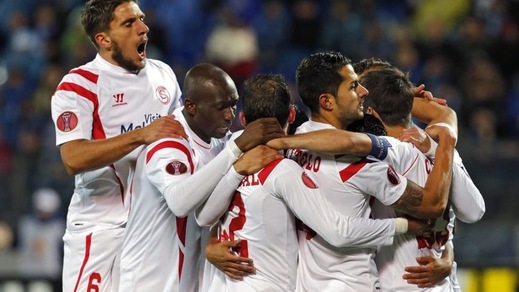 Europa League, Dnipro-Bruges 1-0; Zenit San Pietroburgo-Siviglia 2-2