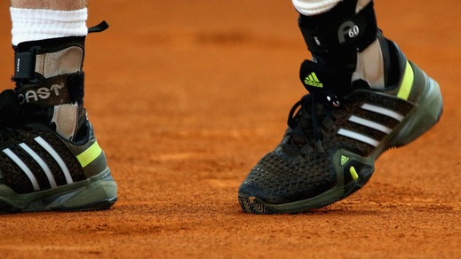 FOTO Tennis, Murray: l'anello nuziale...sul piede sinistro!