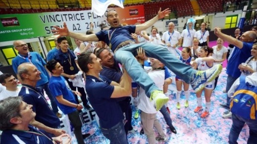 Volley: A2 Femminile, Vicenza festeggia la promozione
