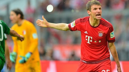 Bundesliga, 32ª giornata: Bayern ko in casa, Reina espulso dopo 13'