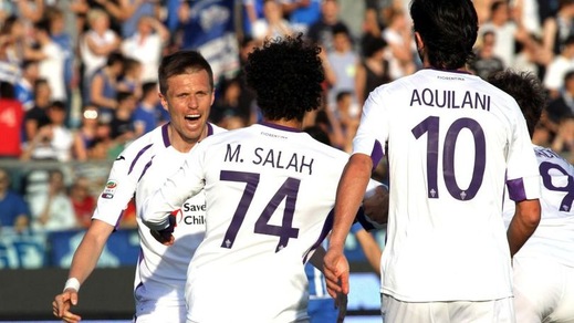 Empoli-Fiorentina 2-3: doppio Ilicic e Salah, viola ancora vivi