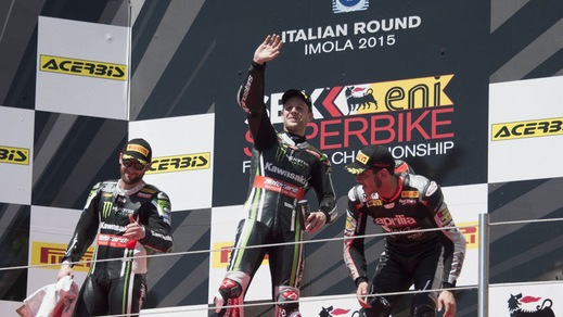 FOTO Superbike Imola: doppietta di Rea, primo anche in Gara 2