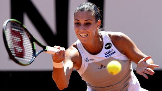 Internazionali d'Italia, subito fuori Flavia Pennetta: ko con la Svitolina
