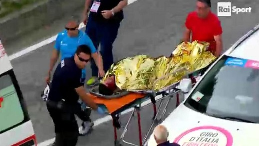 Ciclismo, lo staff medico: «Pozzovivo presto dimesso dall'ospedale»