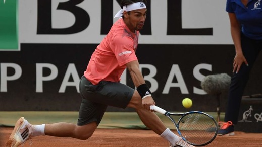 FOTO Internazionali: Fognini ko, fuori anche l'ultimo azzurro