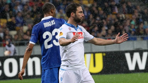 Higuain, quanti gol falliti fra andata e ritorno