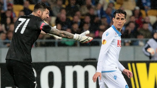 FOTO Dnipro-Napoli 1-0: Seleznyov spezza il sogno azzurro