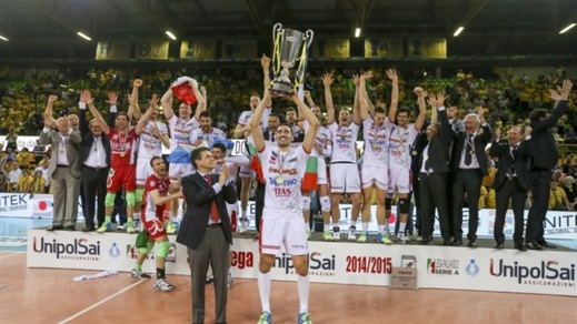 SuperLega, Trento, uno scudetto a... fari spenti